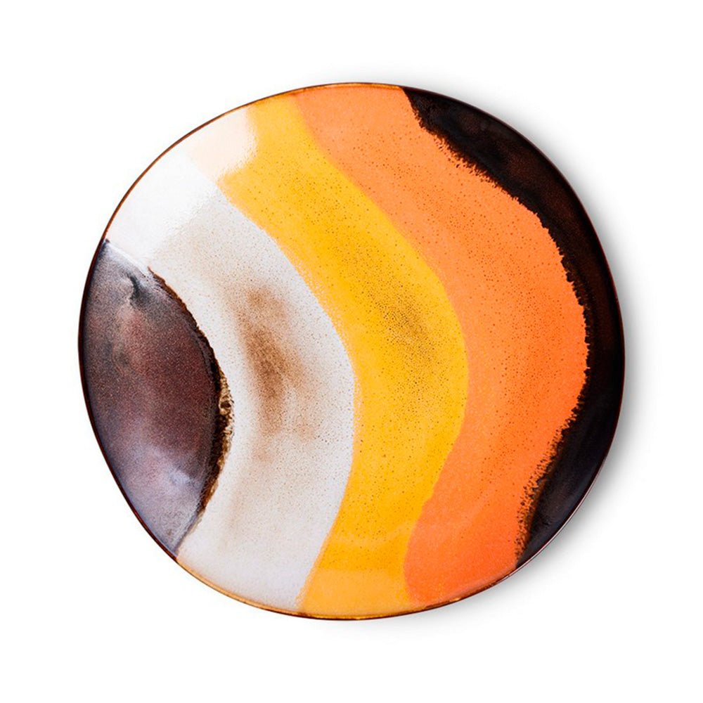 70s Ceramics: Dinner Plates - Retro Wave
